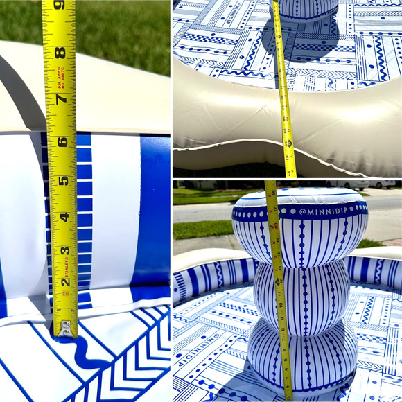 MINNIDIP INFLATABLE FOUNTAIN SPRINKLER POOL LIMITED EDITION RESORT COLLECTION - Picture 11 of 13